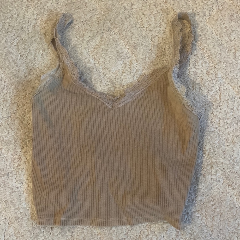 Crop Tank- Lace